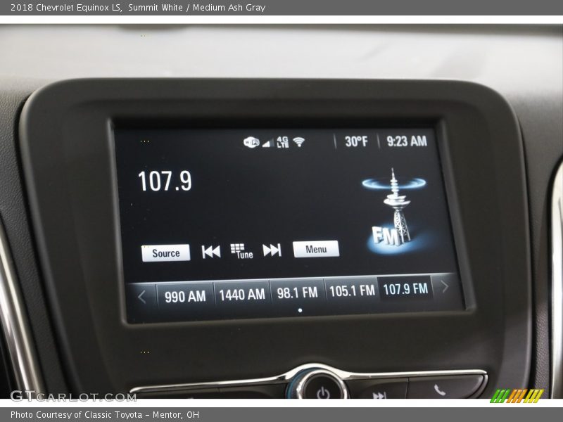 Summit White / Medium Ash Gray 2018 Chevrolet Equinox LS