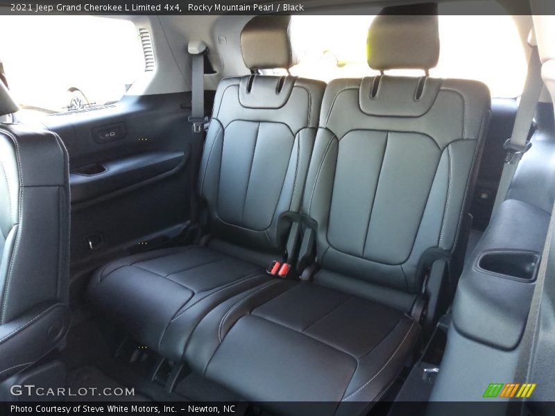 Rocky Mountain Pearl / Black 2021 Jeep Grand Cherokee L Limited 4x4