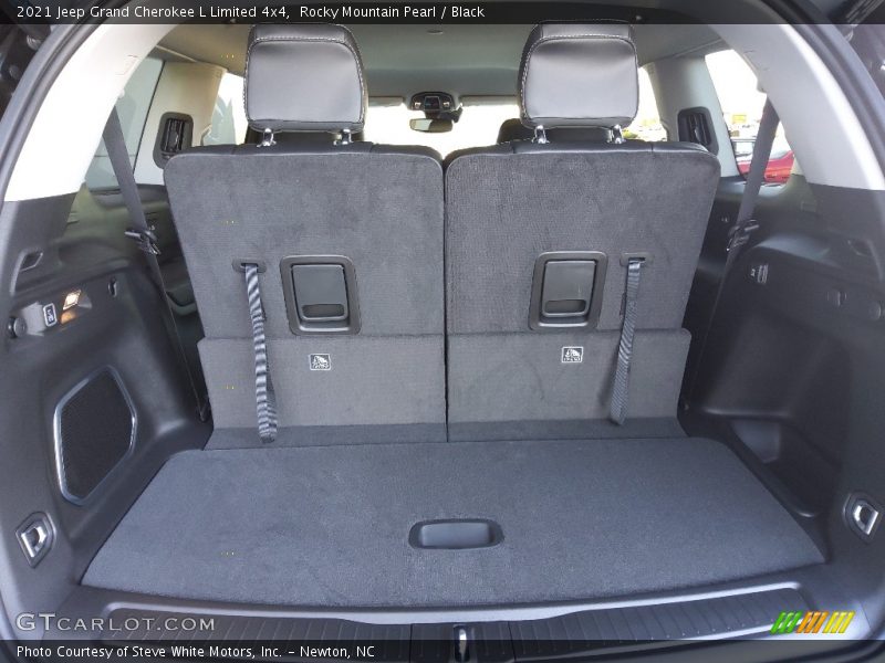Rocky Mountain Pearl / Black 2021 Jeep Grand Cherokee L Limited 4x4