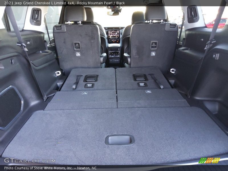 Rocky Mountain Pearl / Black 2021 Jeep Grand Cherokee L Limited 4x4