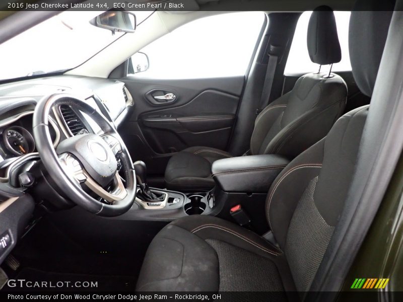 ECO Green Pearl / Black 2016 Jeep Cherokee Latitude 4x4