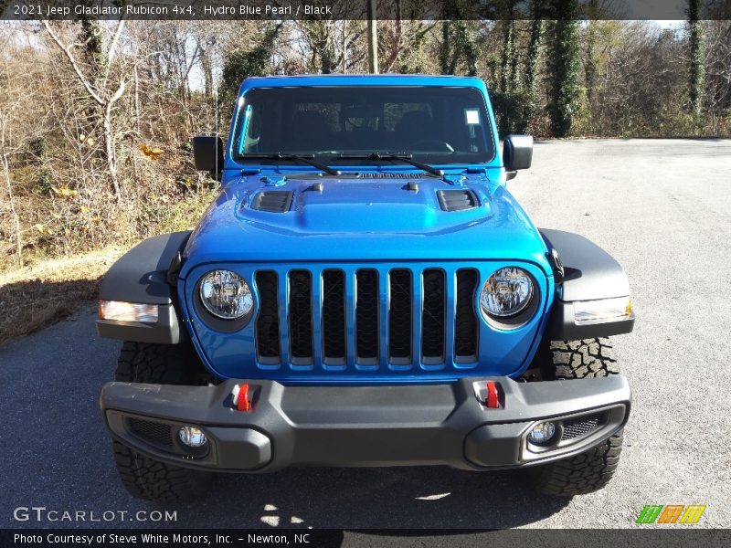 Hydro Blue Pearl / Black 2021 Jeep Gladiator Rubicon 4x4