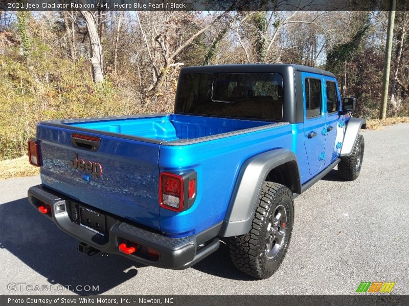 Hydro Blue Pearl / Black 2021 Jeep Gladiator Rubicon 4x4