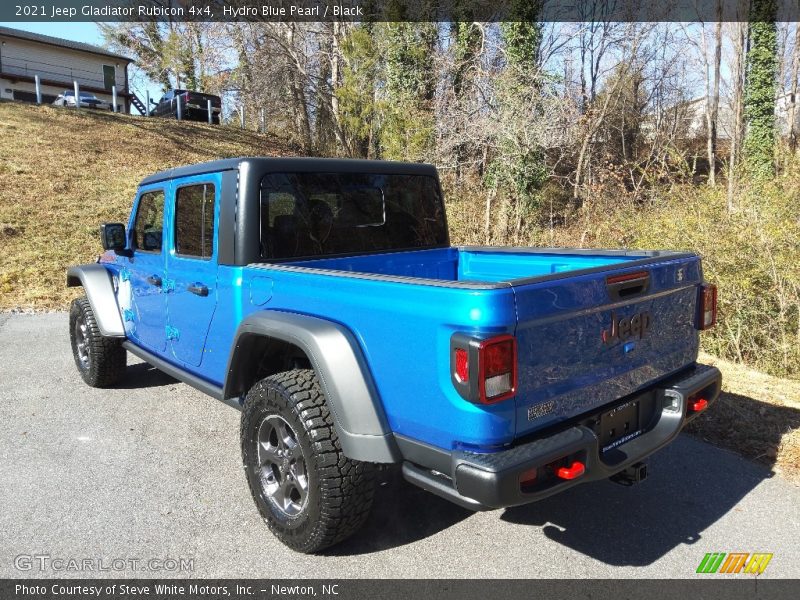 Hydro Blue Pearl / Black 2021 Jeep Gladiator Rubicon 4x4