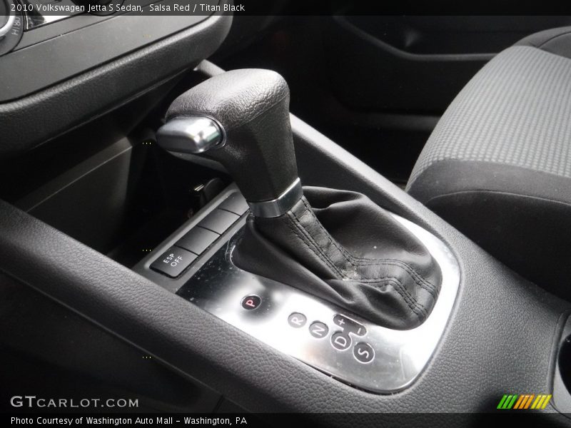 Salsa Red / Titan Black 2010 Volkswagen Jetta S Sedan