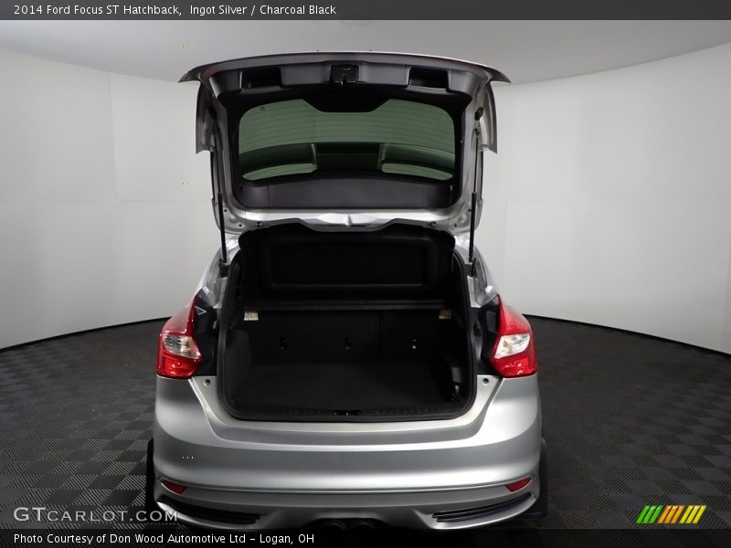 Ingot Silver / Charcoal Black 2014 Ford Focus ST Hatchback