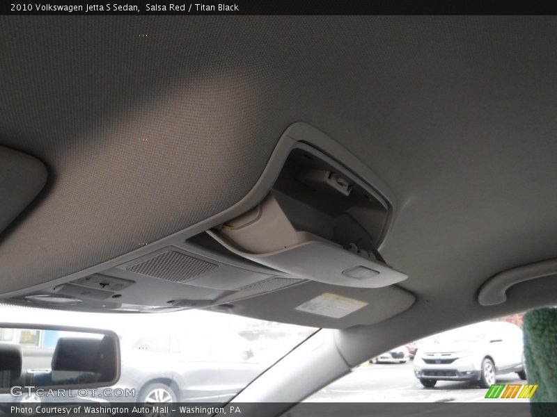 Salsa Red / Titan Black 2010 Volkswagen Jetta S Sedan
