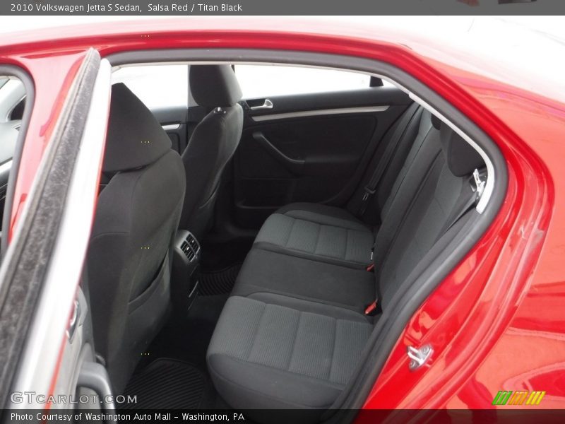 Salsa Red / Titan Black 2010 Volkswagen Jetta S Sedan