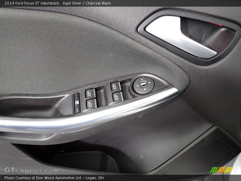 Ingot Silver / Charcoal Black 2014 Ford Focus ST Hatchback