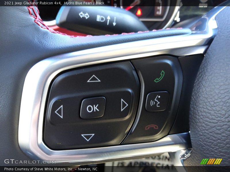 Hydro Blue Pearl / Black 2021 Jeep Gladiator Rubicon 4x4