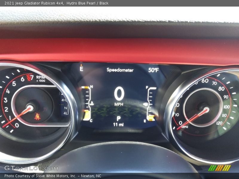 Hydro Blue Pearl / Black 2021 Jeep Gladiator Rubicon 4x4