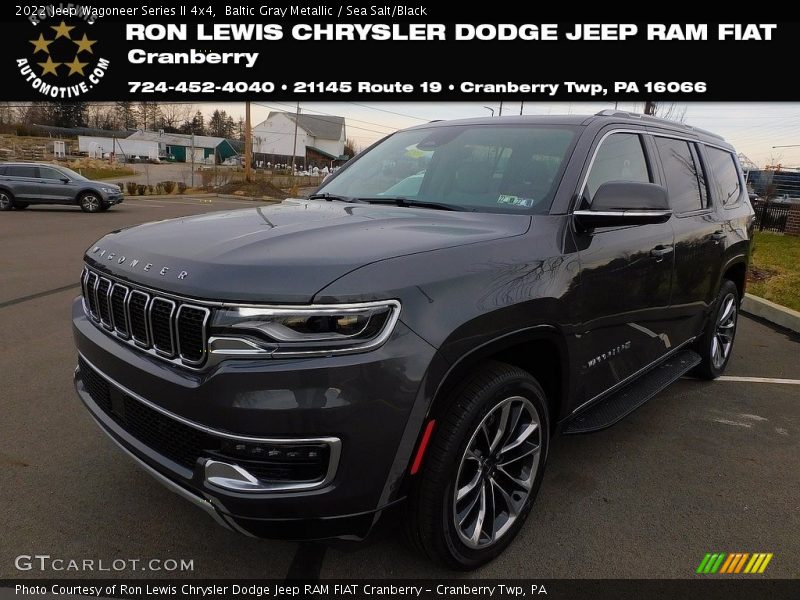 Baltic Gray Metallic / Sea Salt/Black 2022 Jeep Wagoneer Series II 4x4