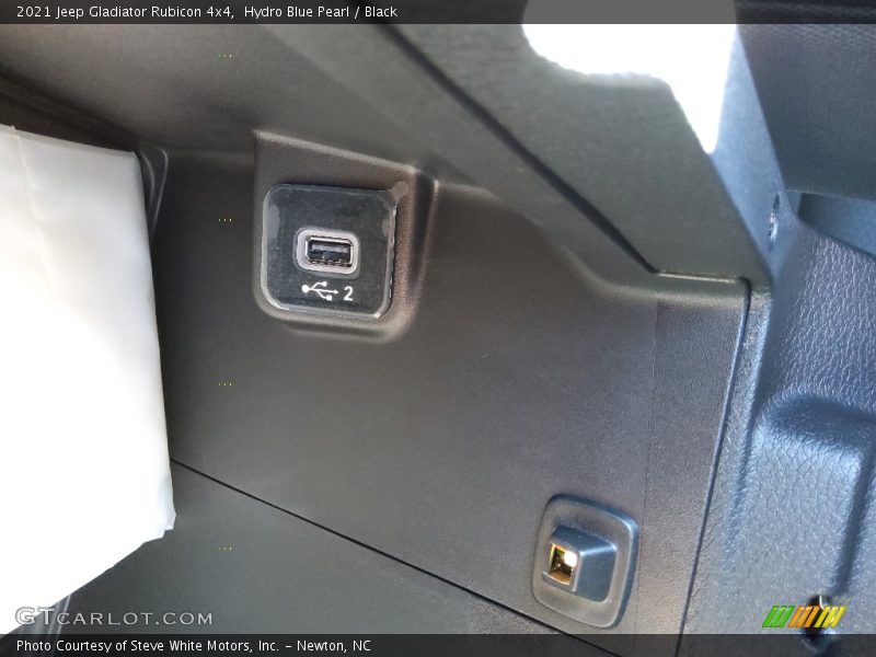 Hydro Blue Pearl / Black 2021 Jeep Gladiator Rubicon 4x4