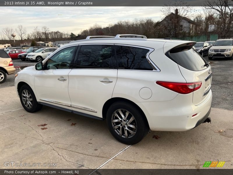 Moonlight White / Graphite 2013 Infiniti JX 35 AWD