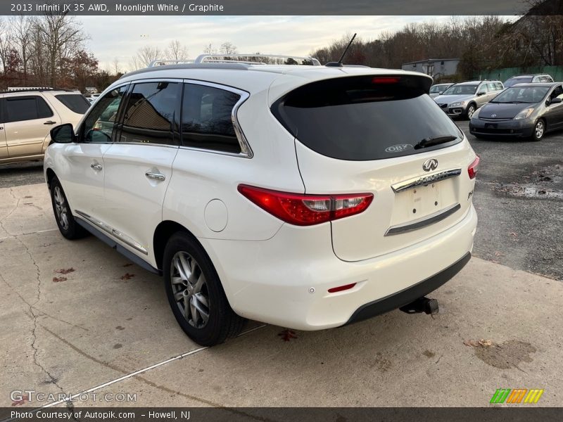 Moonlight White / Graphite 2013 Infiniti JX 35 AWD