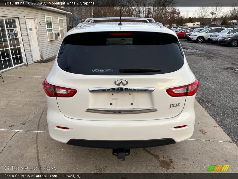 Moonlight White / Graphite 2013 Infiniti JX 35 AWD