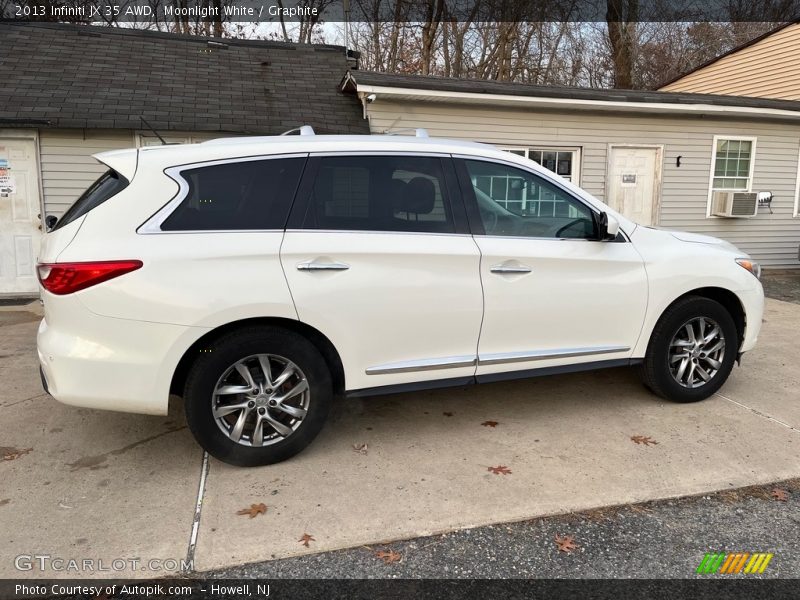 Moonlight White / Graphite 2013 Infiniti JX 35 AWD