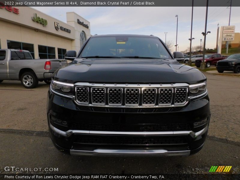 Diamond Black Crystal Pearl / Global Black 2022 Jeep Grand Wagoneer Series III 4x4