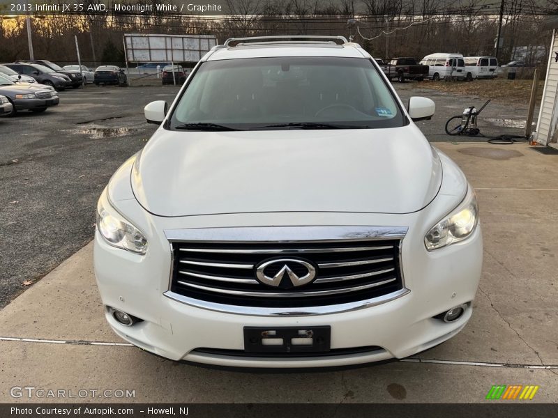 Moonlight White / Graphite 2013 Infiniti JX 35 AWD