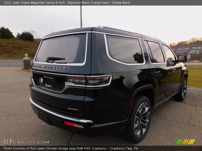 Diamond Black Crystal Pearl / Global Black 2022 Jeep Grand Wagoneer Series III 4x4