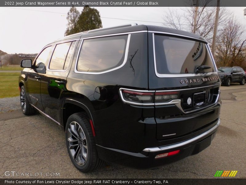 Diamond Black Crystal Pearl / Global Black 2022 Jeep Grand Wagoneer Series III 4x4