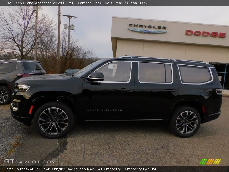 Diamond Black Crystal Pearl / Global Black 2022 Jeep Grand Wagoneer Series III 4x4