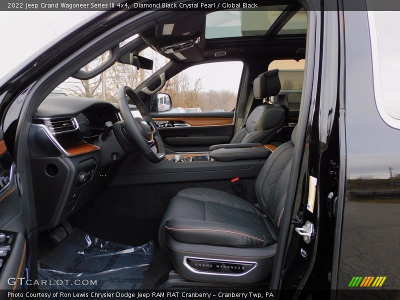  2022 Grand Wagoneer Series III 4x4 Global Black Interior
