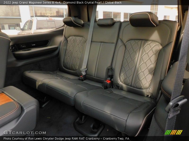 Rear Seat of 2022 Grand Wagoneer Series III 4x4
