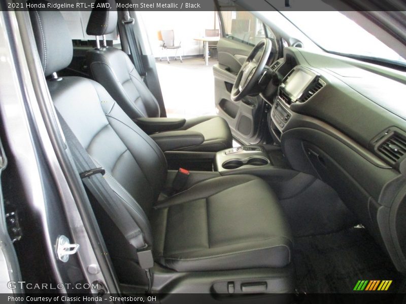 Modern Steel Metallic / Black 2021 Honda Ridgeline RTL-E AWD