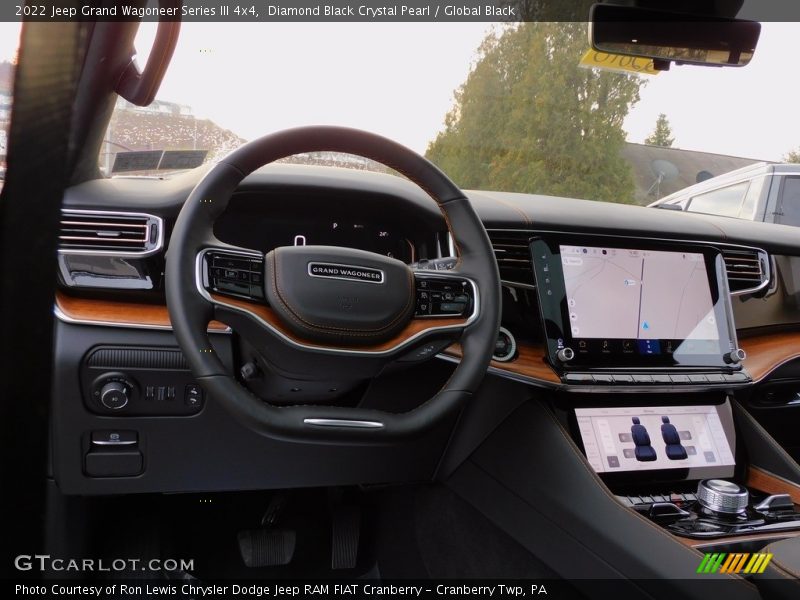 Dashboard of 2022 Grand Wagoneer Series III 4x4