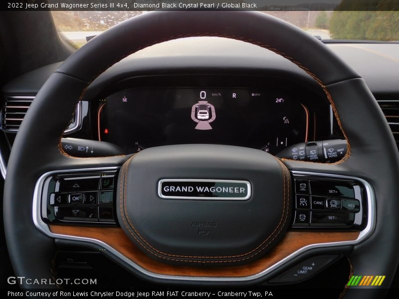  2022 Grand Wagoneer Series III 4x4 Steering Wheel