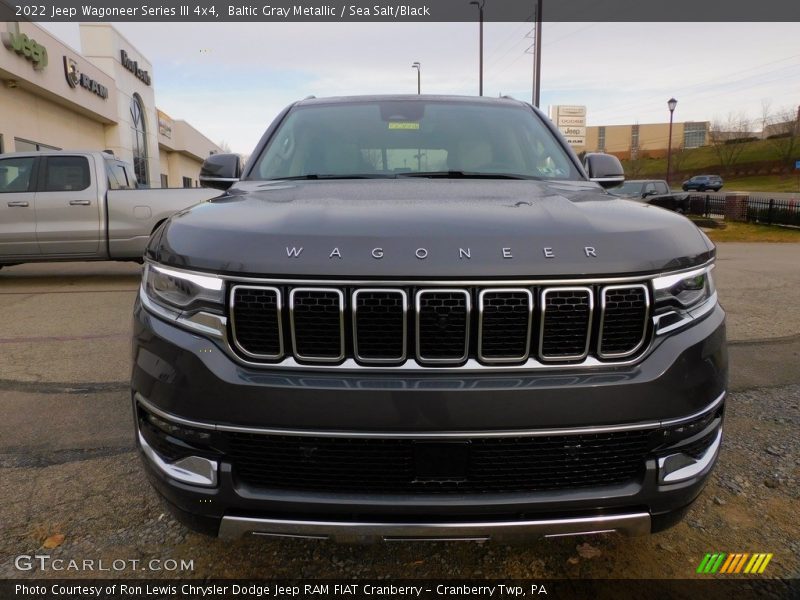 Baltic Gray Metallic / Sea Salt/Black 2022 Jeep Wagoneer Series III 4x4