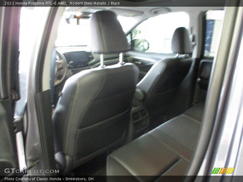 Modern Steel Metallic / Black 2021 Honda Ridgeline RTL-E AWD