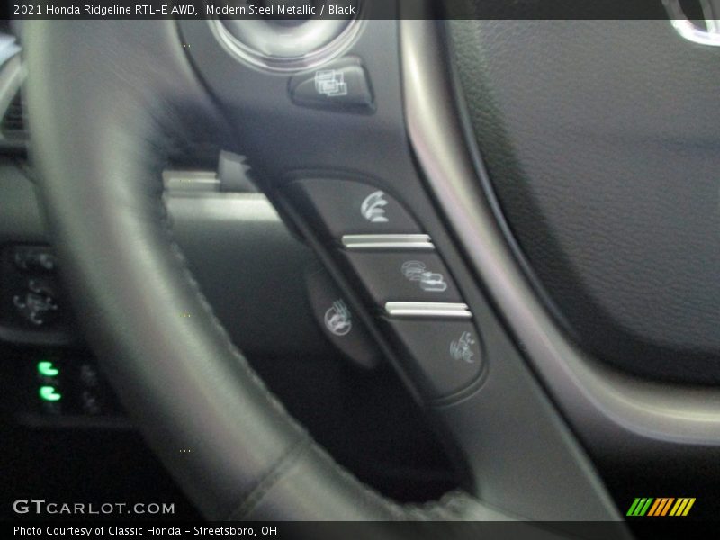 Modern Steel Metallic / Black 2021 Honda Ridgeline RTL-E AWD