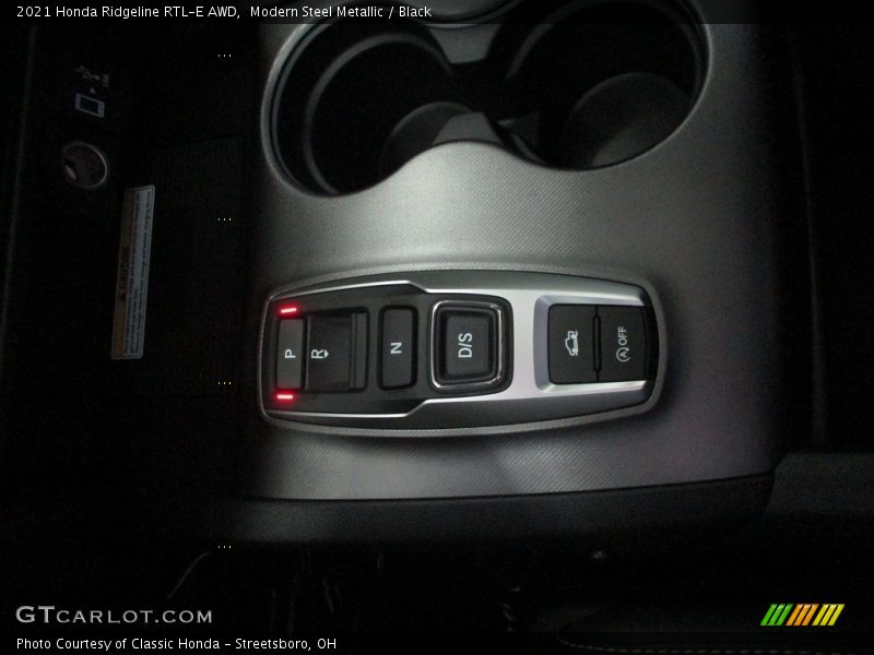 Modern Steel Metallic / Black 2021 Honda Ridgeline RTL-E AWD