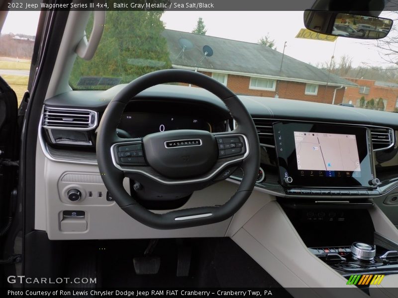 Baltic Gray Metallic / Sea Salt/Black 2022 Jeep Wagoneer Series III 4x4