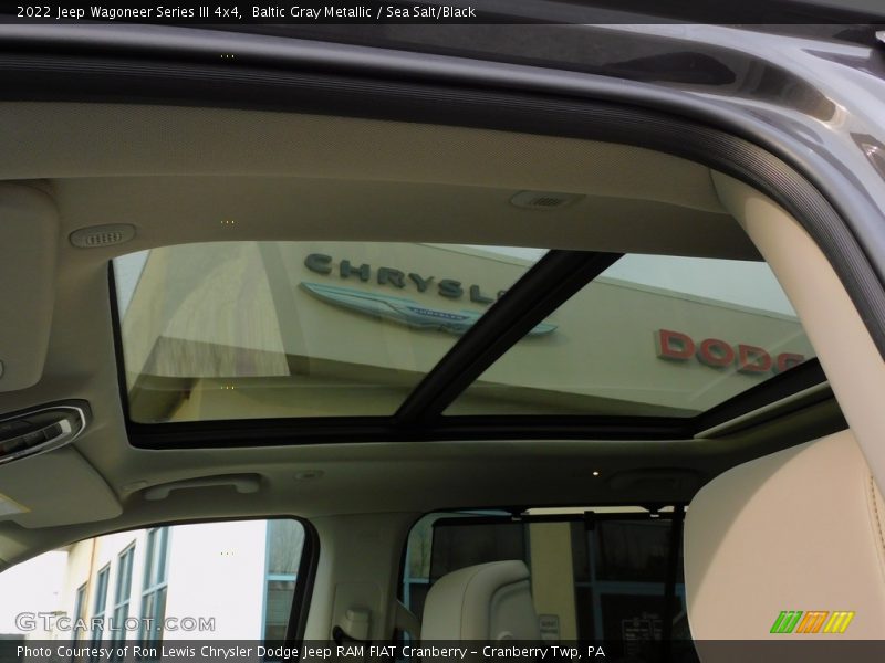 Baltic Gray Metallic / Sea Salt/Black 2022 Jeep Wagoneer Series III 4x4