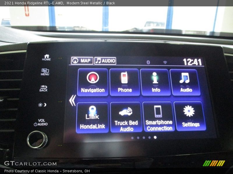 Modern Steel Metallic / Black 2021 Honda Ridgeline RTL-E AWD
