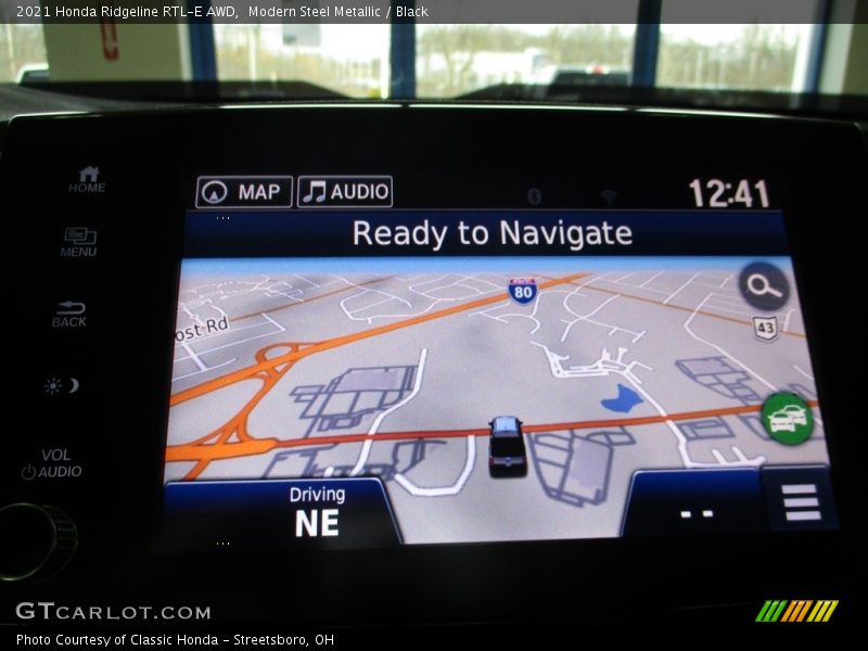Modern Steel Metallic / Black 2021 Honda Ridgeline RTL-E AWD