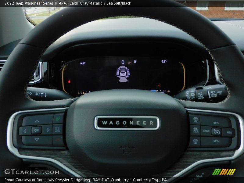 Baltic Gray Metallic / Sea Salt/Black 2022 Jeep Wagoneer Series III 4x4