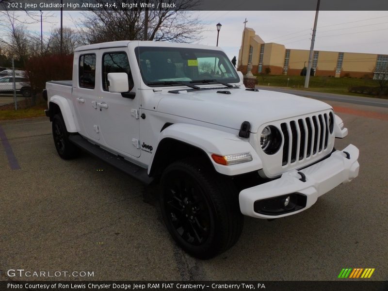 Bright White / Black 2021 Jeep Gladiator High Altitude 4x4