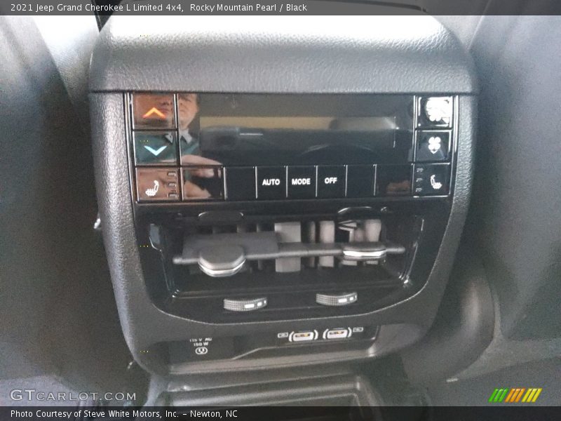 Rocky Mountain Pearl / Black 2021 Jeep Grand Cherokee L Limited 4x4