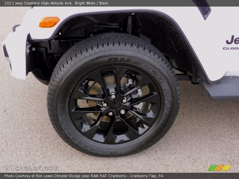 Bright White / Black 2021 Jeep Gladiator High Altitude 4x4