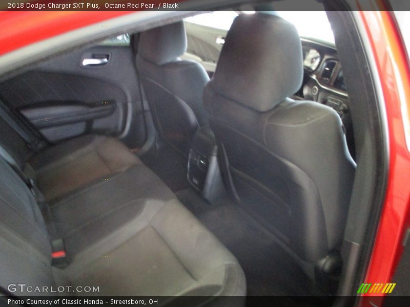 Octane Red Pearl / Black 2018 Dodge Charger SXT Plus