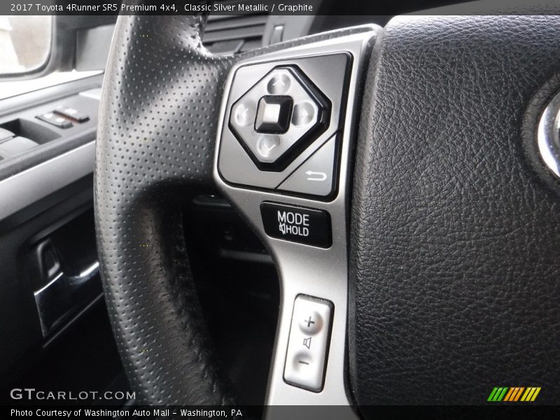 Classic Silver Metallic / Graphite 2017 Toyota 4Runner SR5 Premium 4x4