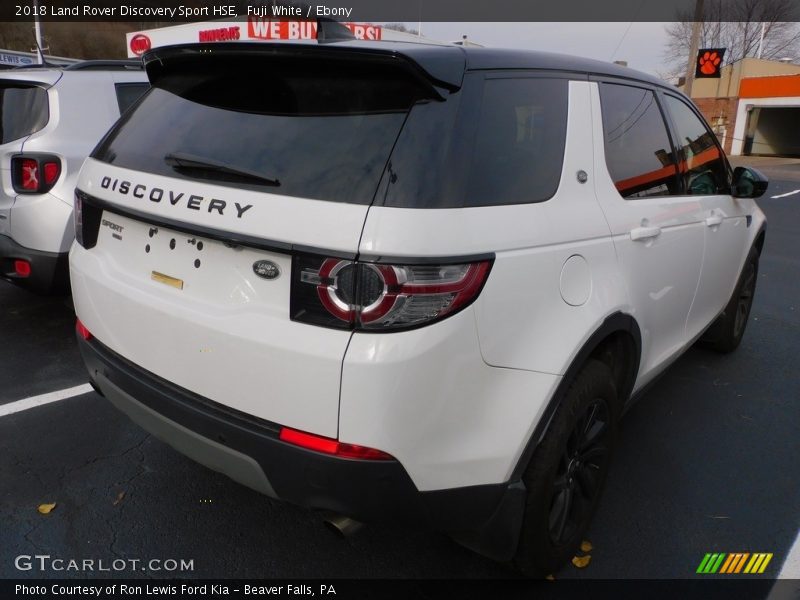 Fuji White / Ebony 2018 Land Rover Discovery Sport HSE