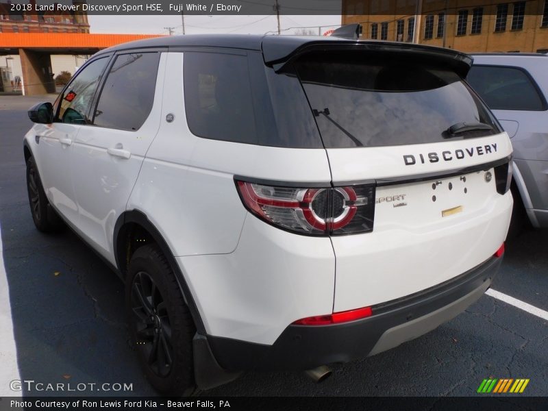 Fuji White / Ebony 2018 Land Rover Discovery Sport HSE