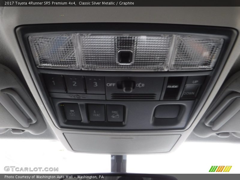 Classic Silver Metallic / Graphite 2017 Toyota 4Runner SR5 Premium 4x4