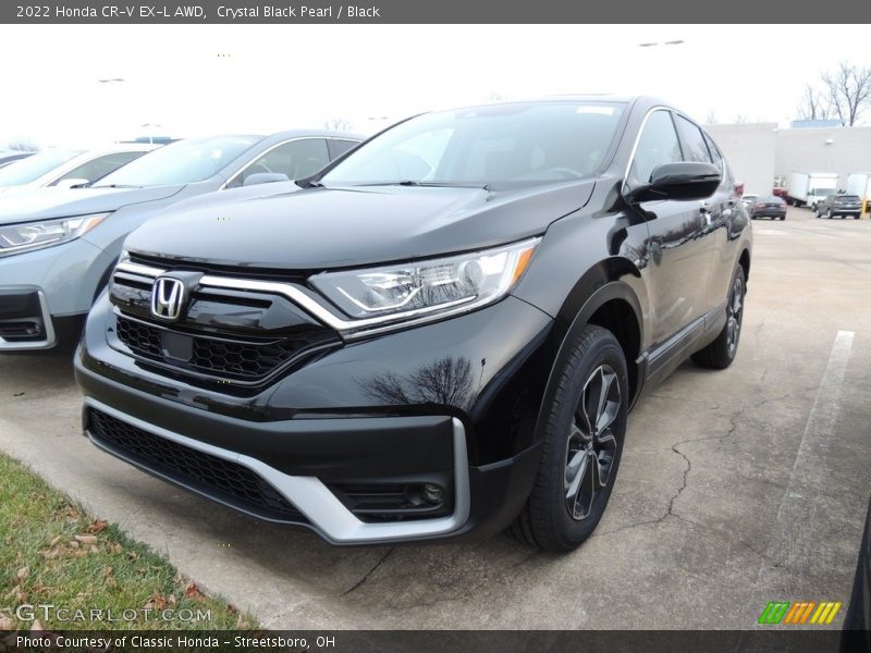 Crystal Black Pearl / Black 2022 Honda CR-V EX-L AWD