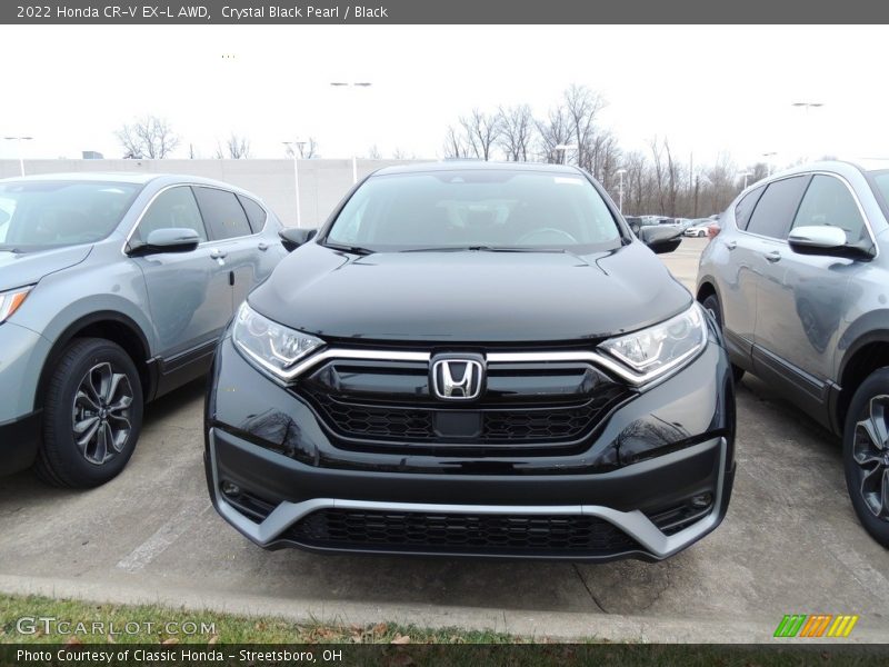 Crystal Black Pearl / Black 2022 Honda CR-V EX-L AWD